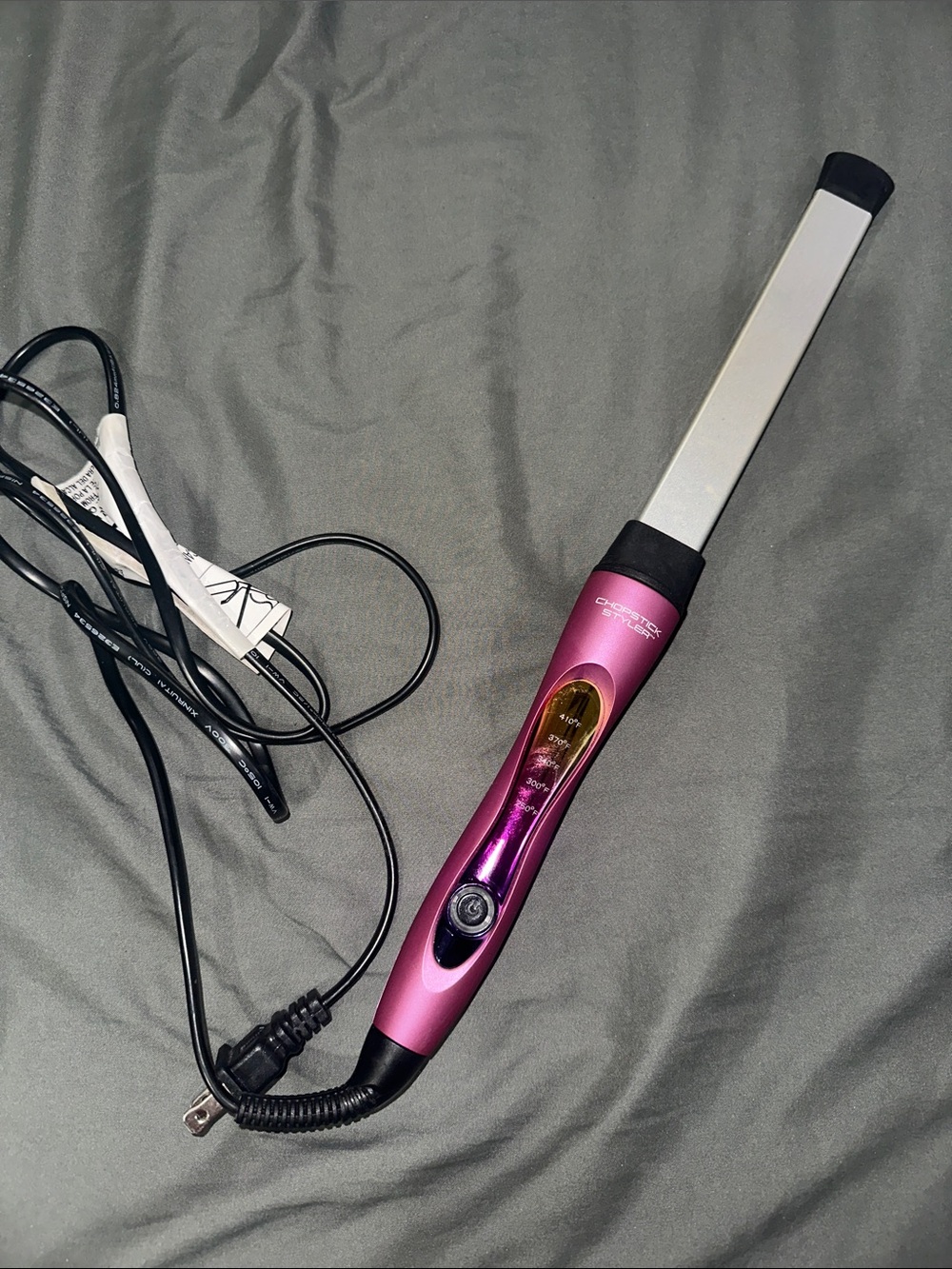 Chopstick Styler Pink Ceramic Hair Styler